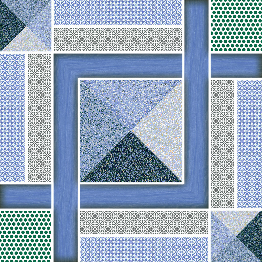 UNO 25X25 AKASHI BLUE